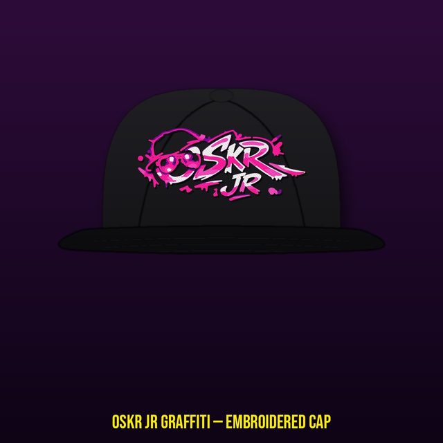 Merch: Gorra grafiti bordada